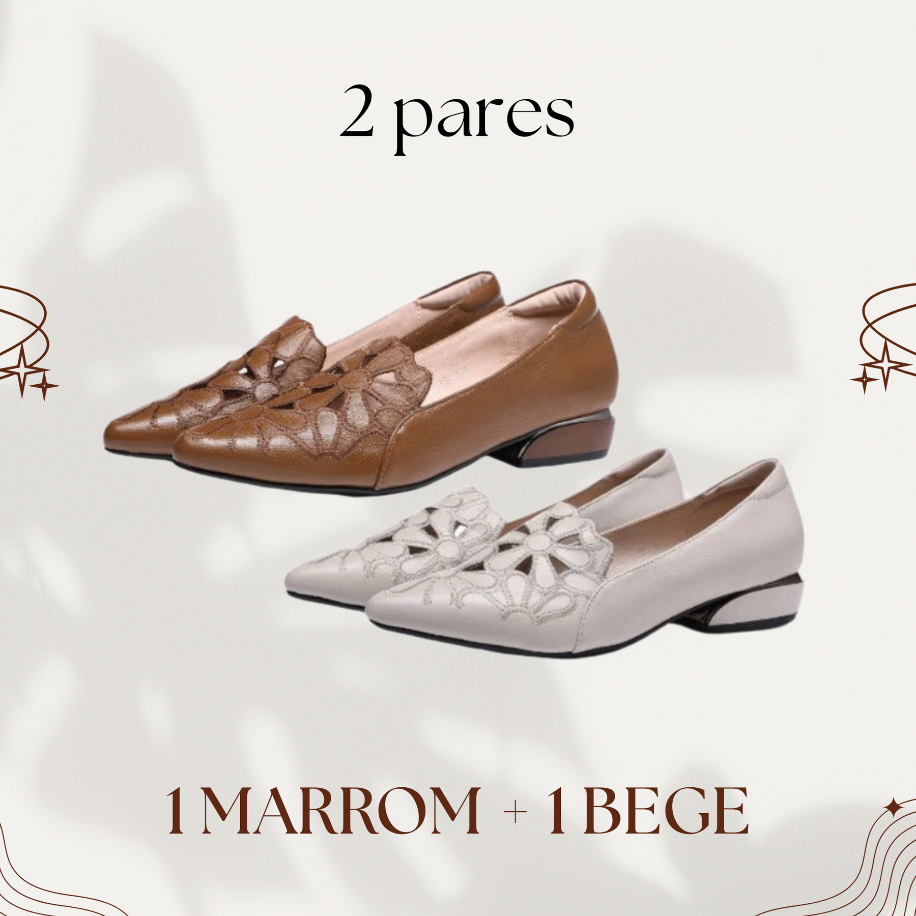 [COMPRE 1 LEVE 2] Sapatilha Mademoiselle Ortopédica - Acabe hoje com suas dores nos Pés - PROMOÇÃO DE INVERNO + BRINDE EXCLUSIVO (SOMENTE HOJE!)